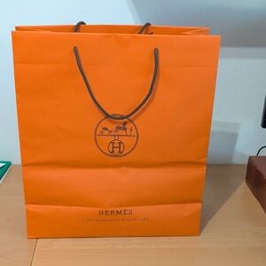 Orange Shopping Bag